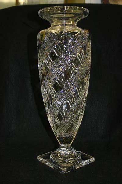 Waterford Vase Repaired Stem