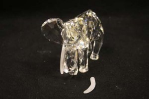 Swarovski Crystal Elephant