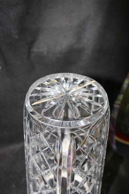 Waterford crystal vase new bottom
