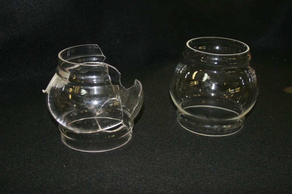 replacement glass for antique coffee pot Bruening Glass Works