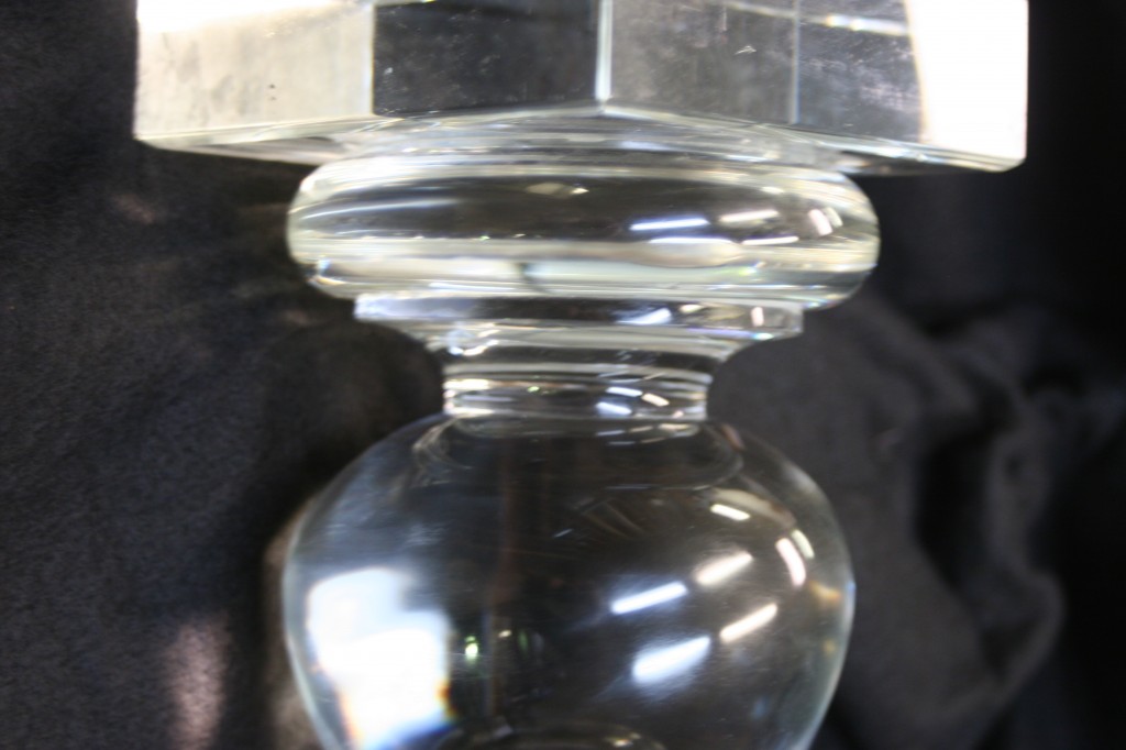 broken crystal repair Bruening Glass Works