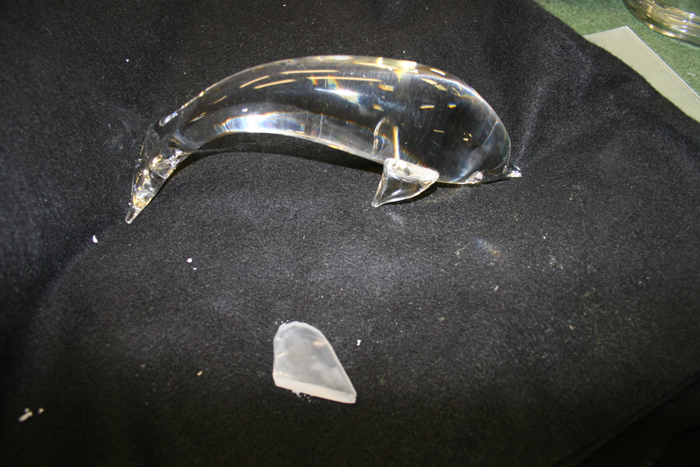 Steuben Crystal repair 3