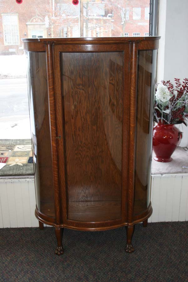 Bent Glass Cabinet