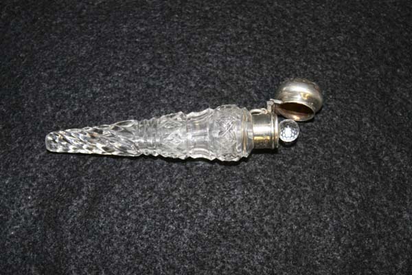 Antique Cut Glass Bottle