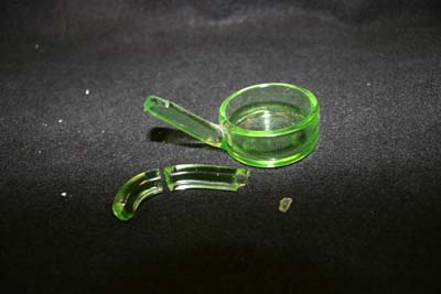 Press Glass Spoon 