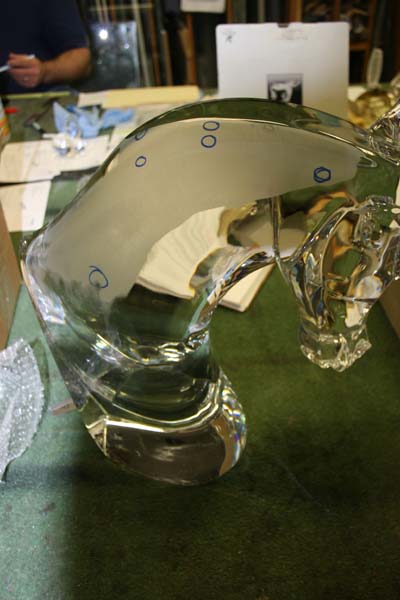 LaLique Horse Head