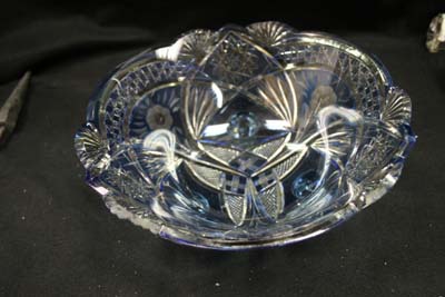 Cut glass bowl