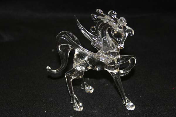 crystal horse repaired