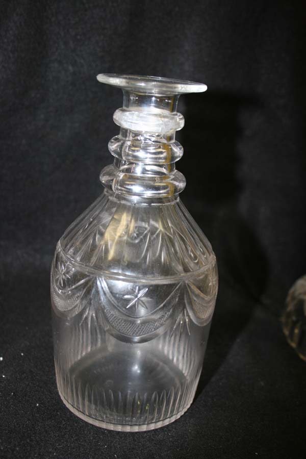 crystal decanter after repair