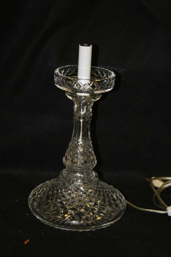 Repaired Waterford Crystal  Lamp