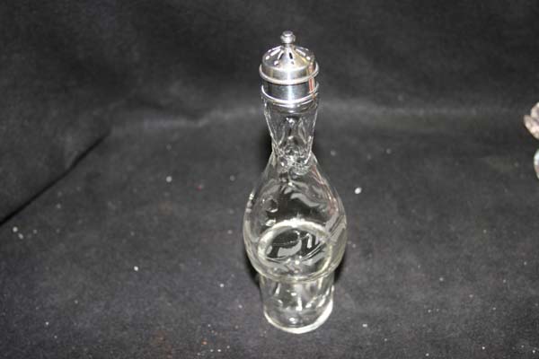 Antique Glass Repair Cruet