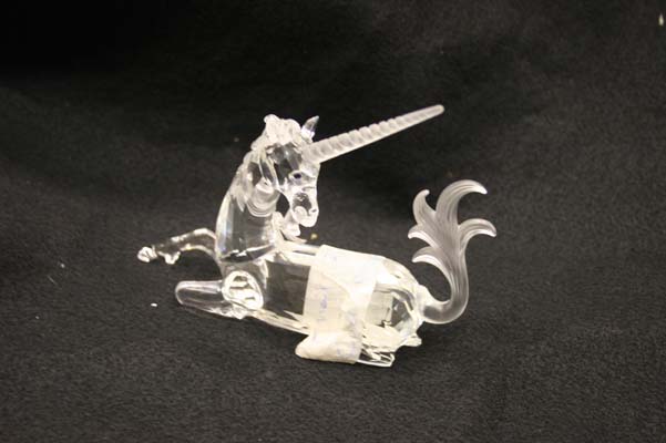 Swarovski Crystal Unicorn repaired