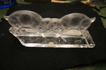 LaLique Crystal broken Base