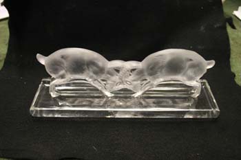 Repaired LaLique Crystal sculpture