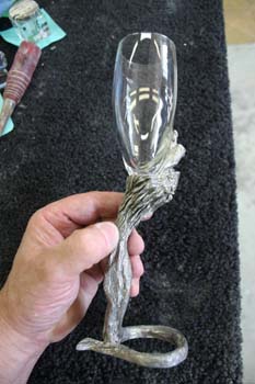 crystal wine glass repair