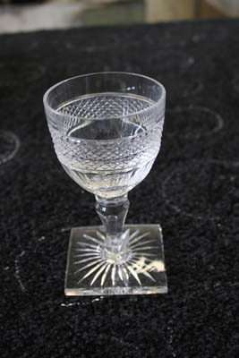 Hawkes Cut Crystal water glass 
