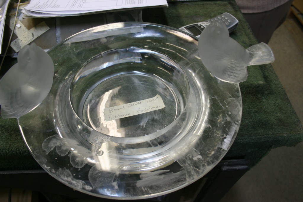 Antique Glassware Repair Project Repair Gallery Bruening Glass Works