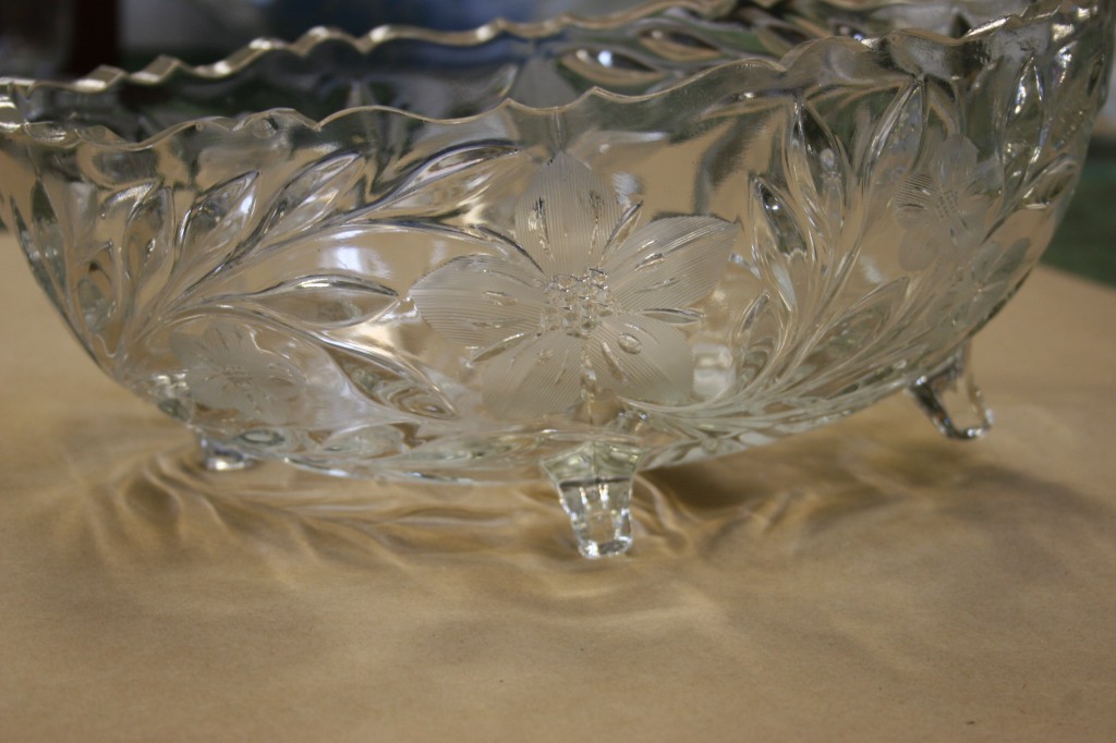 Crystal Bowl Repair Broken Foot
