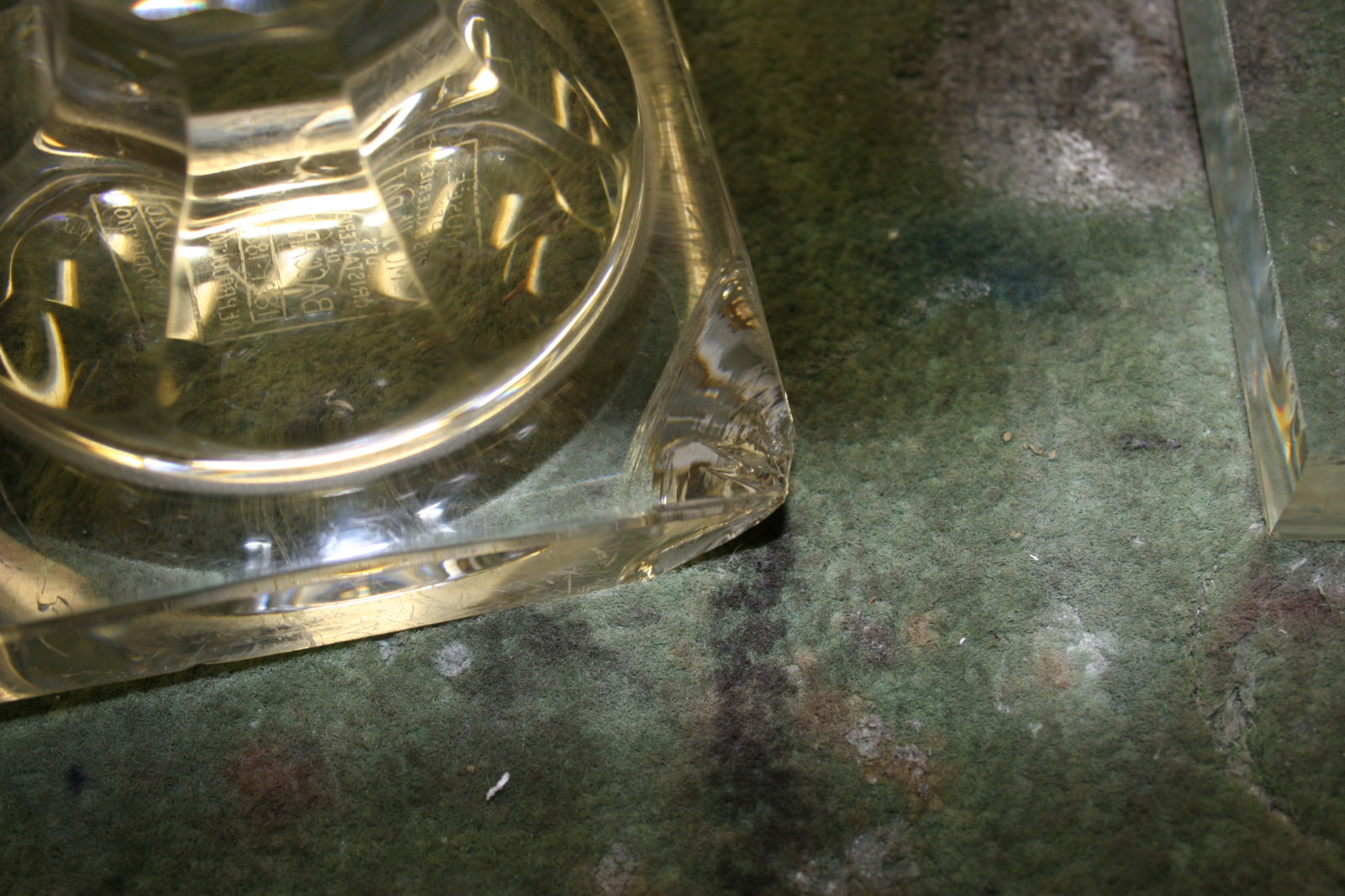 Antique Cut Glass Repair Project Repair Gallery Bruening Glass Works