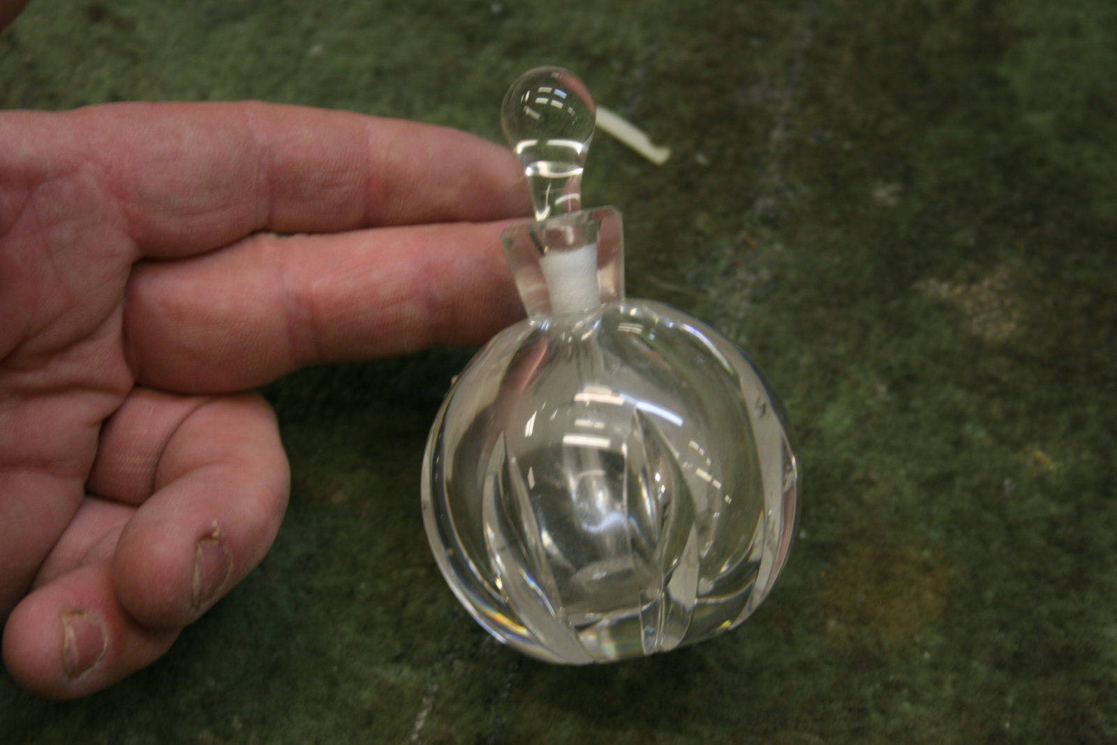 Perfume Bottle Repair Project Repair Gallery Bruening Glass Works