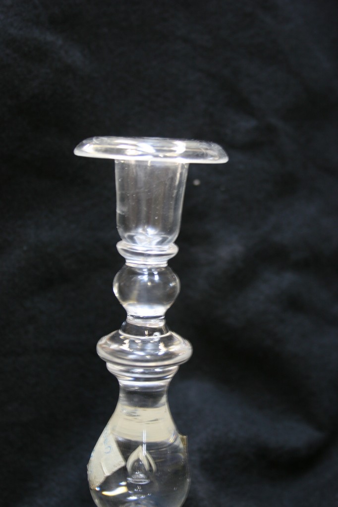 Crystal Candlestick repair Project Repair Gallery Bruening Glass Works