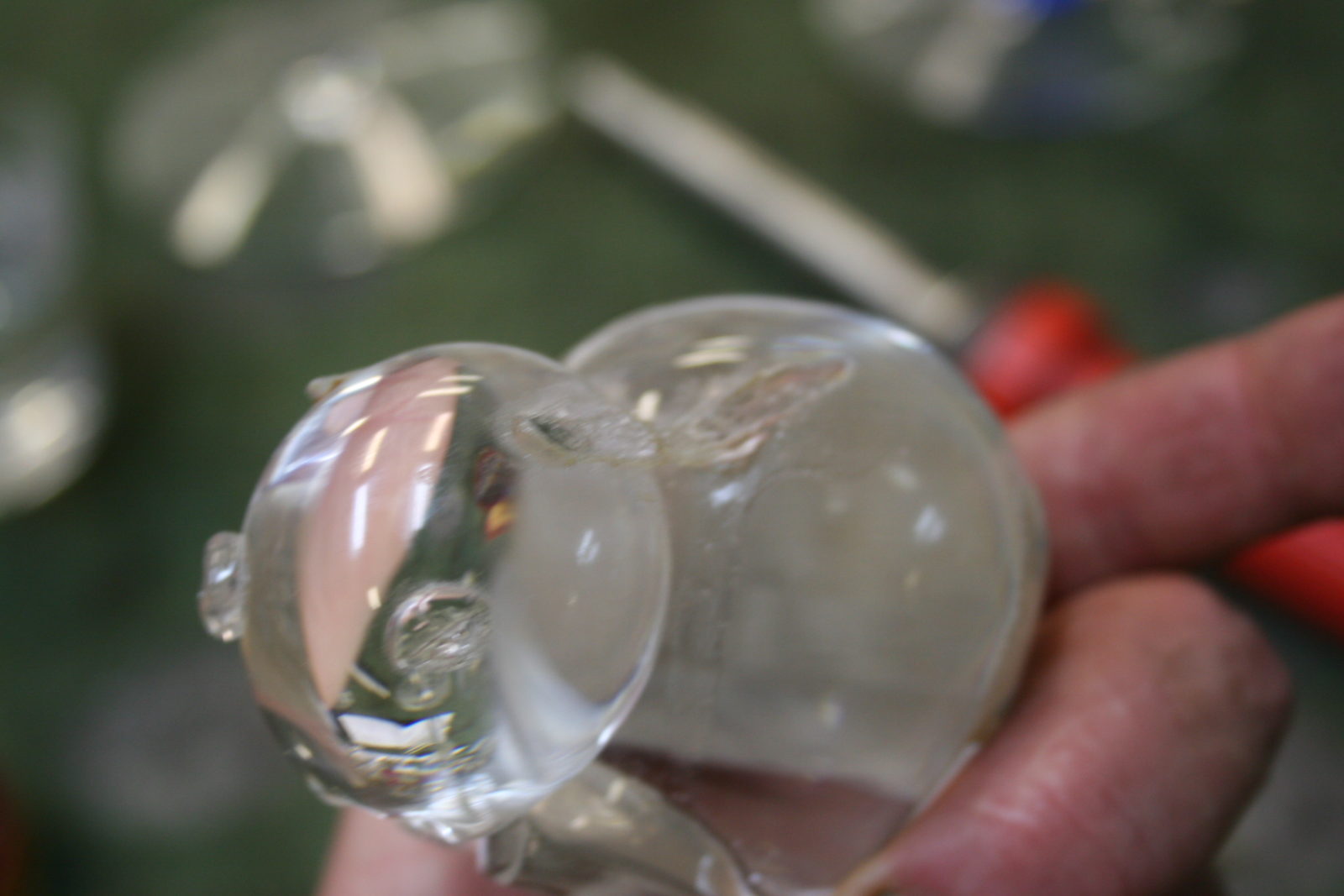 Steuben crystal Rabbit repair Bruening Glass Works