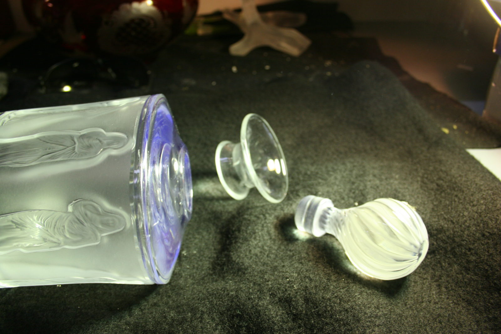 Broken Decanter Repair Project Repair Gallery Bruening Glass Works