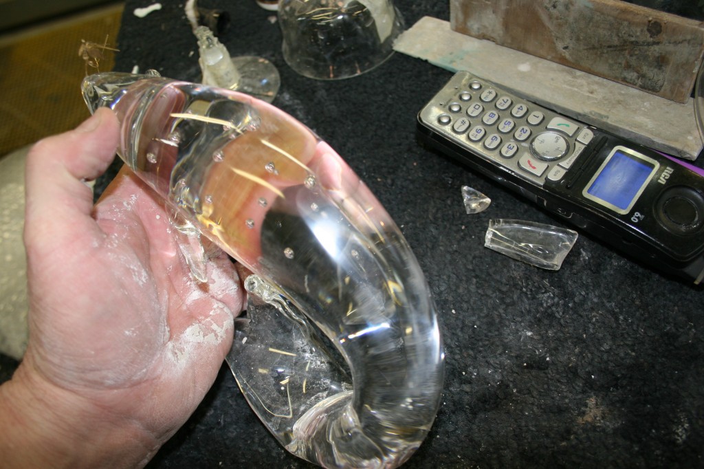 Glass Figurine Repair Project Repair Gallery Bruening Glass Works