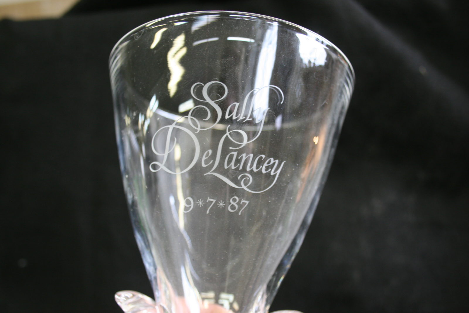 Bruening Glass Works » Blog Archive » Steuben Vase with engraving