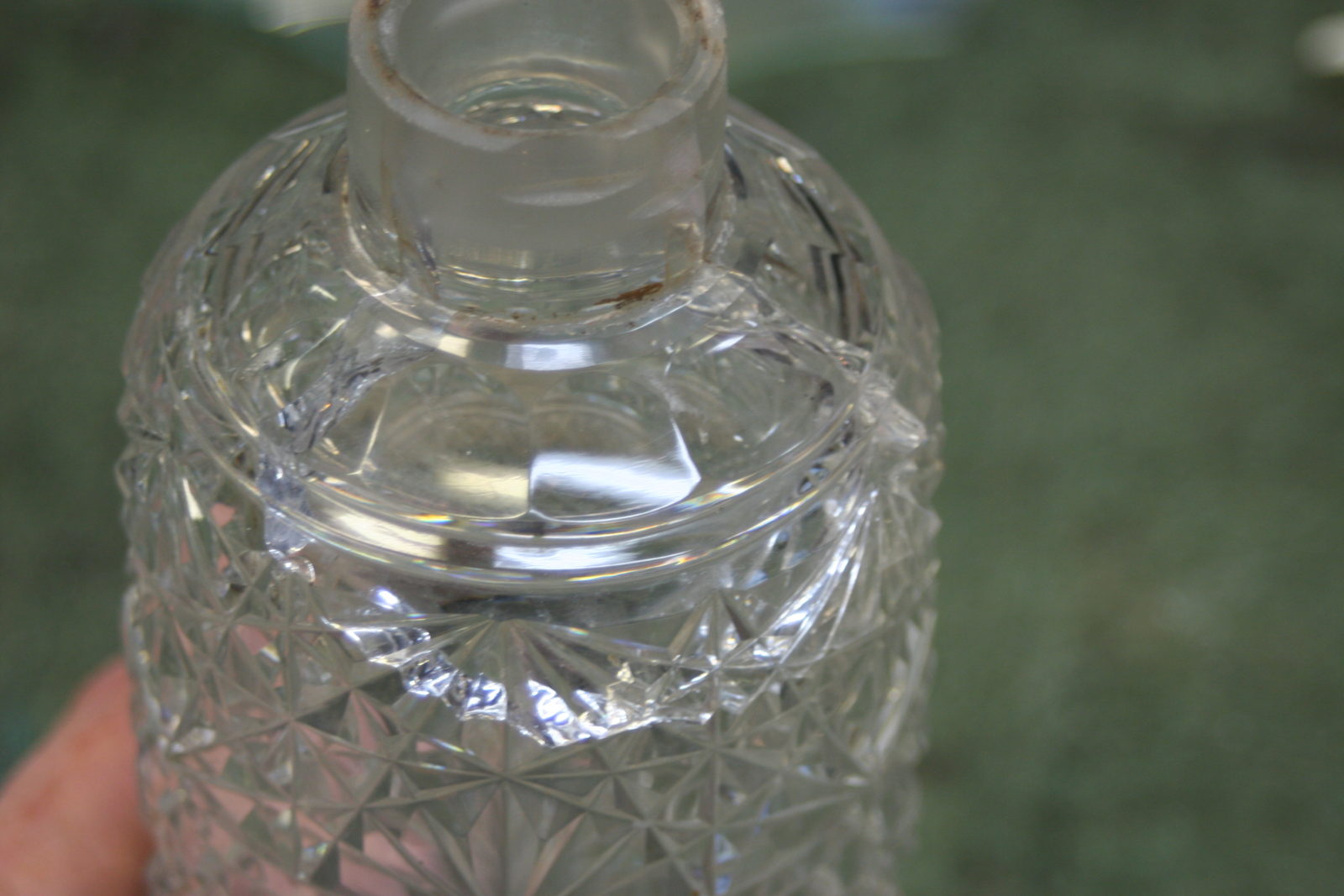 Broken Decanter Repair Project Repair Gallery Bruening Glass Works