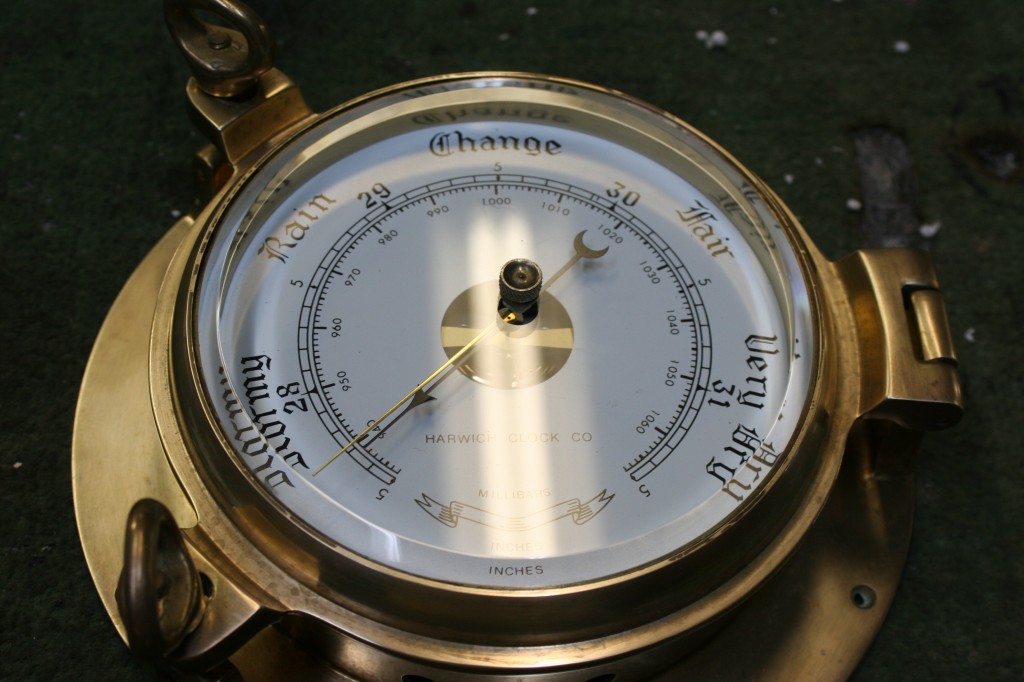 Custom Beveled Replacement Glass for Antique Barometer Bruening Glass