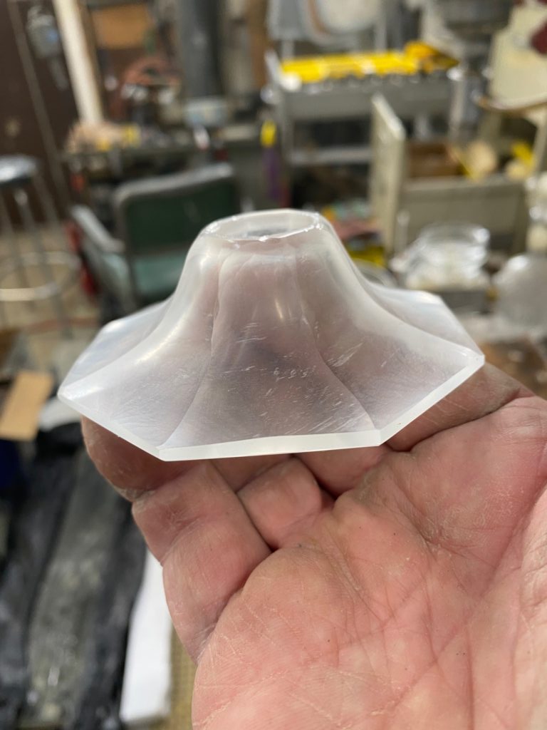 Custom Made Chandelier Parts Project Repair Gallery Bruening Glass