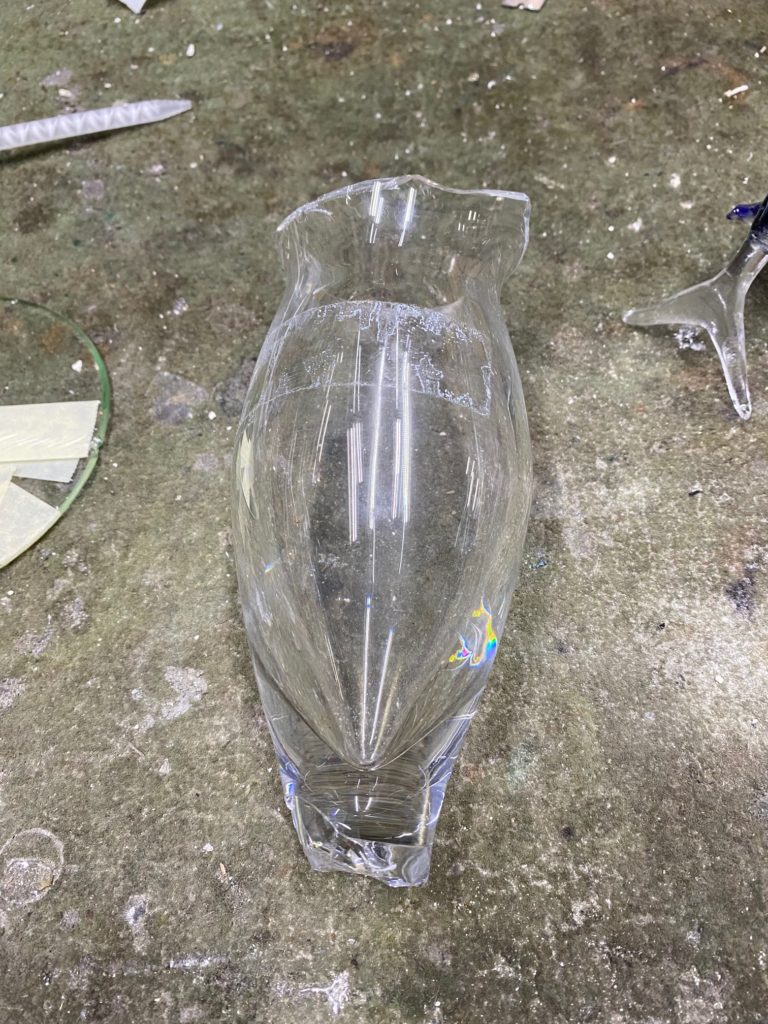 Broken Crystal Repair Project Repair Gallery Bruening Glass Works